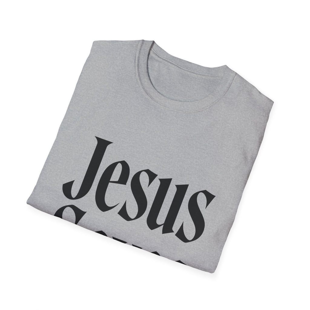 Jesus Saves T-Shirt — Bold Gospel Tee for Christian Faith & Church Events