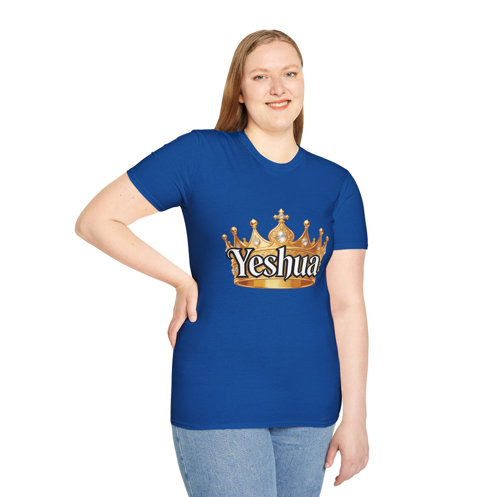 Yeshua Crown T-Shirt — Christian Faith Graphic Tee