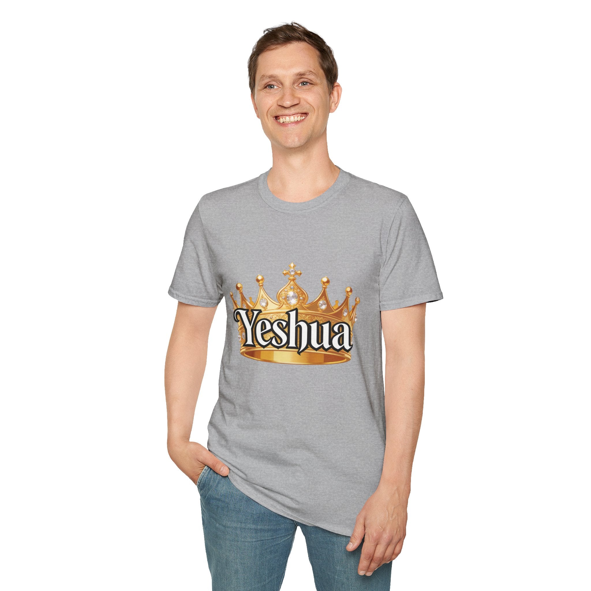Yeshua Crown T-Shirt — Christian Faith Graphic Tee
