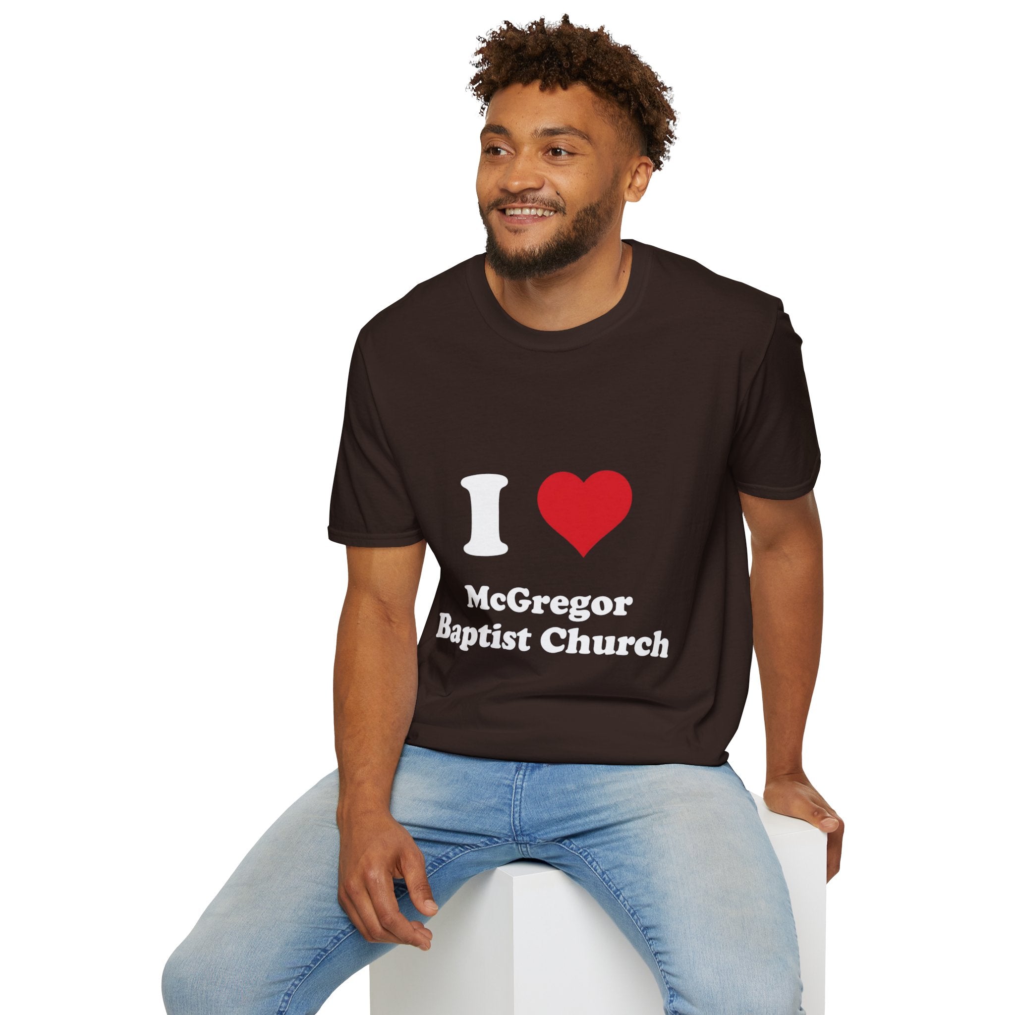 I Heart McGregor Baptist Church T-Shirt — Church Fan Tee