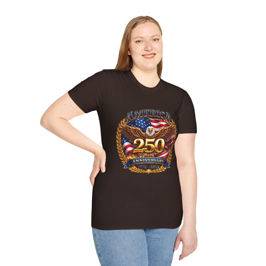America 250th Anniversary T-Shirt — 1776–2026 Patriotic Eagle Tee