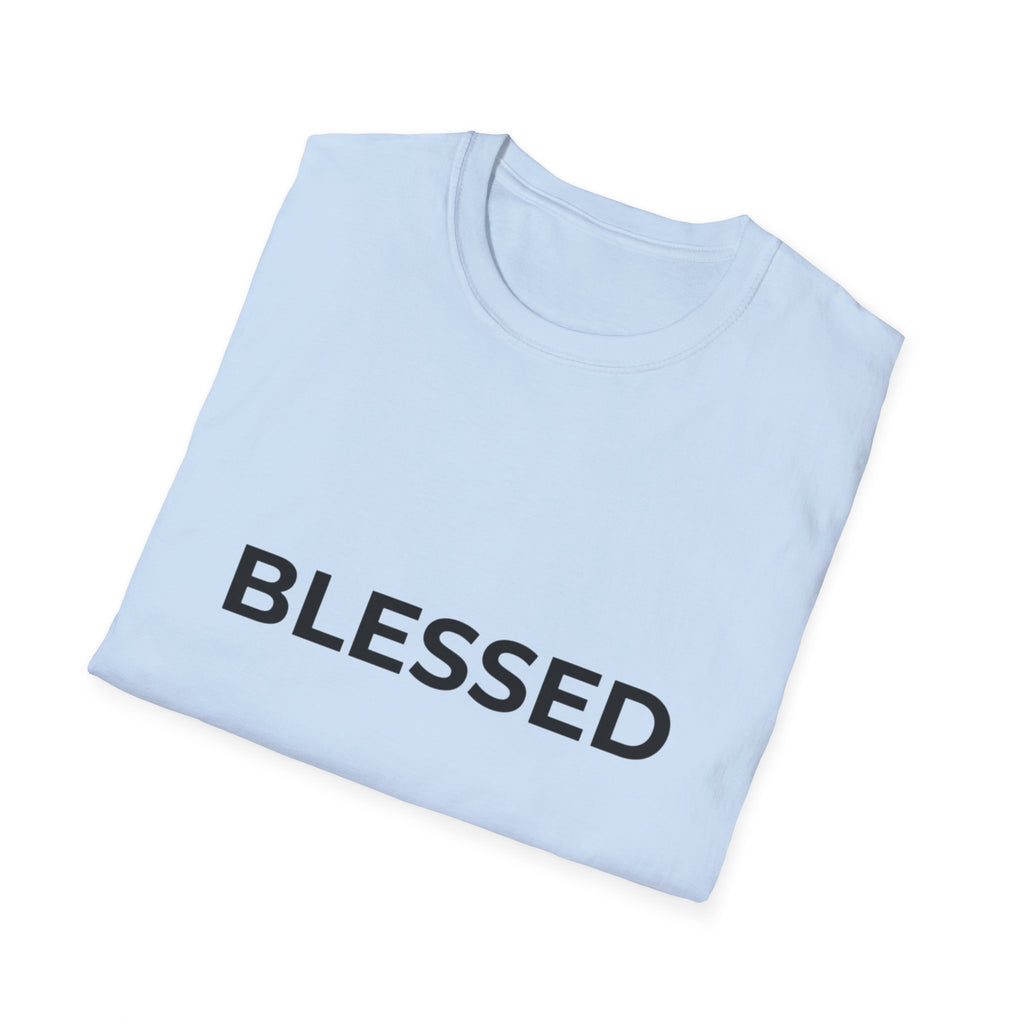 Blessed T-Shirt — Minimal Faith Graphic Tee