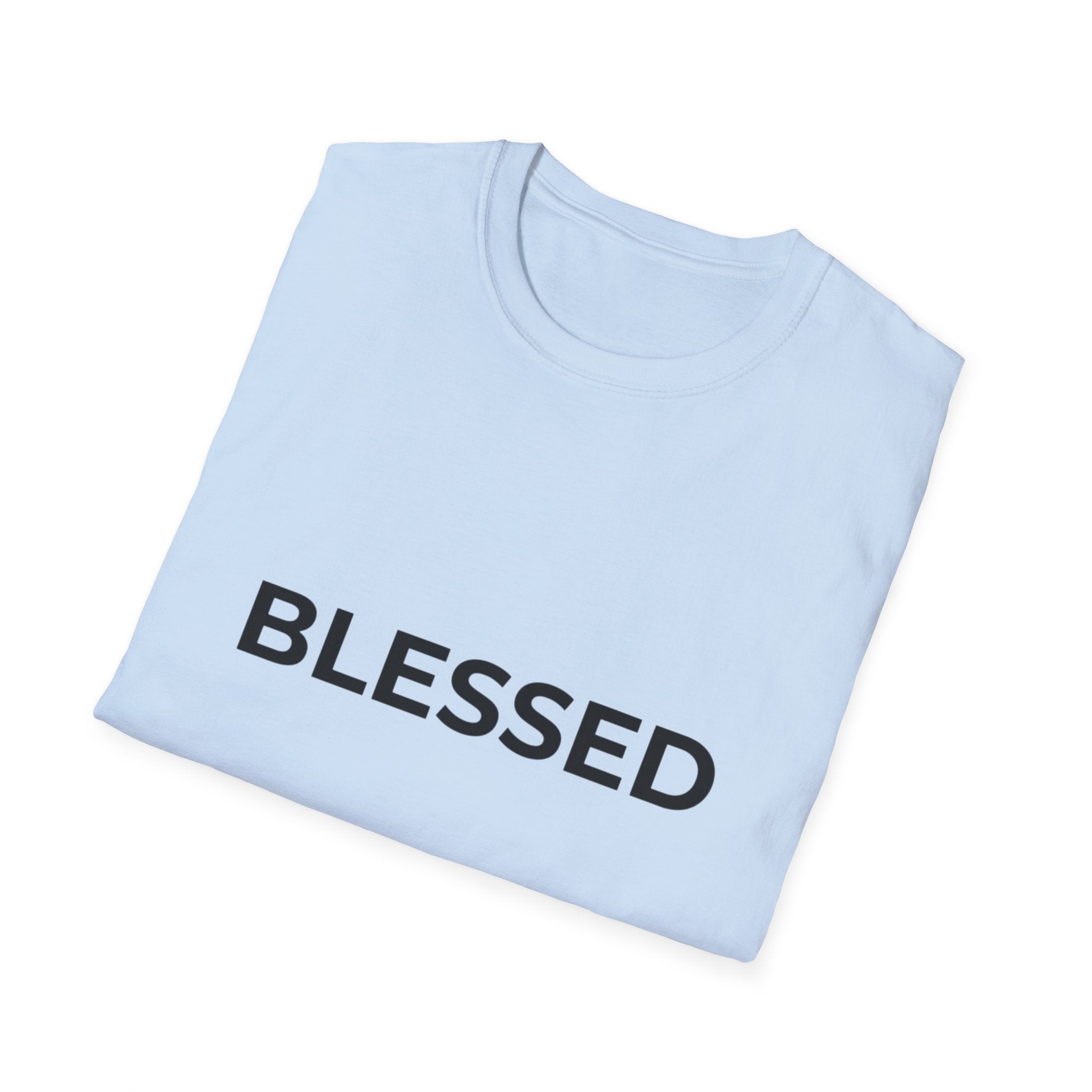 Blessed T-Shirt — Minimal Faith Graphic Tee