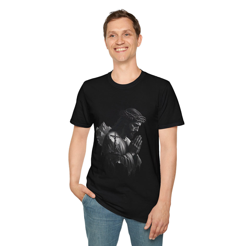 Praying Jesus Graphic T-Shirt