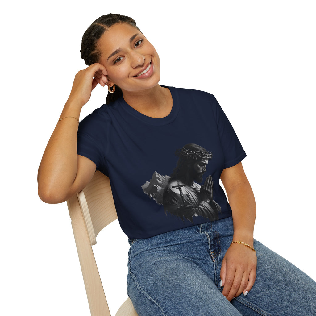 Praying Jesus Graphic T-Shirt