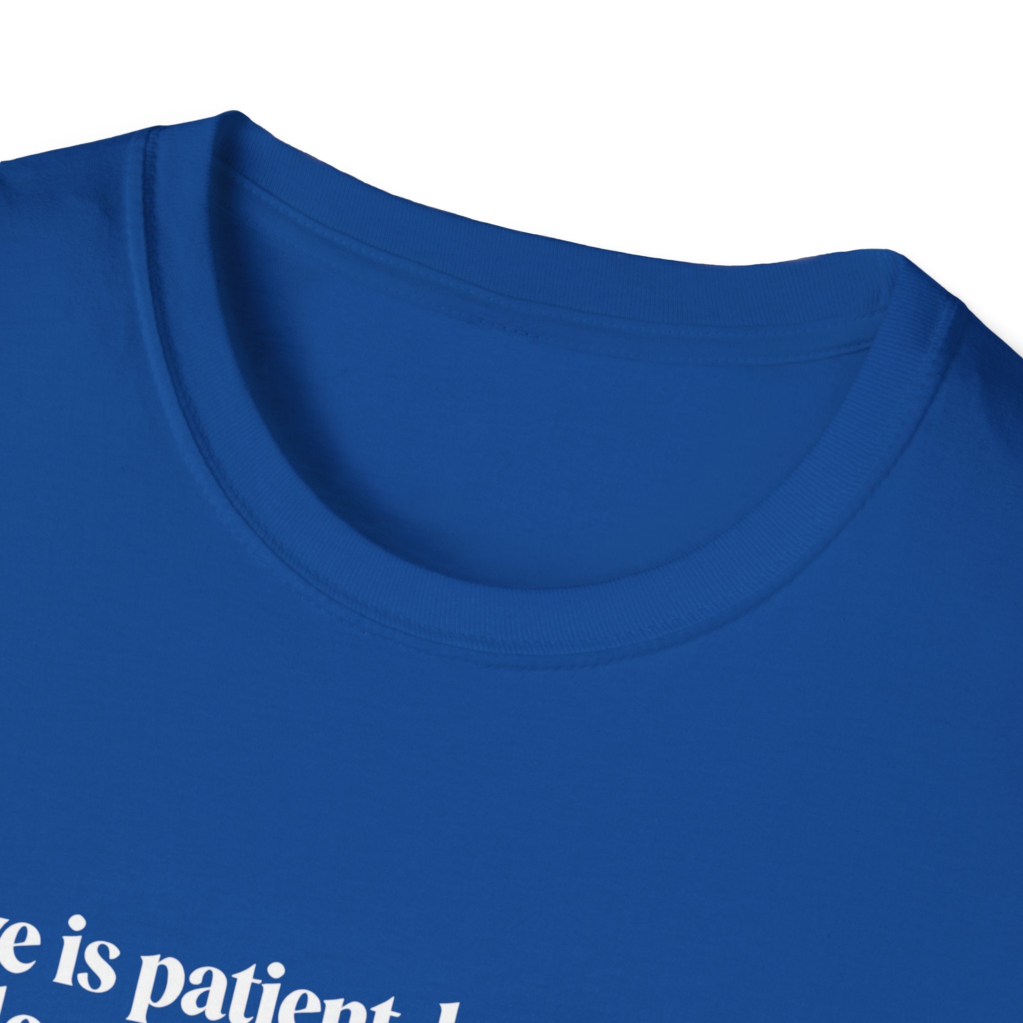 Love Is Patient Tee — 1 Corinthians 13 Inspirational Christian T-Shirt