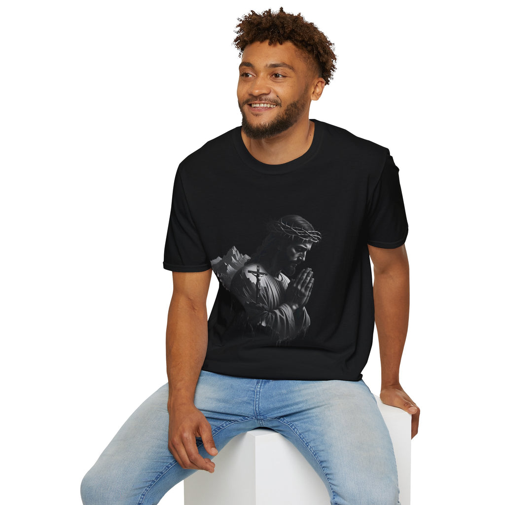 Praying Jesus Graphic T-Shirt