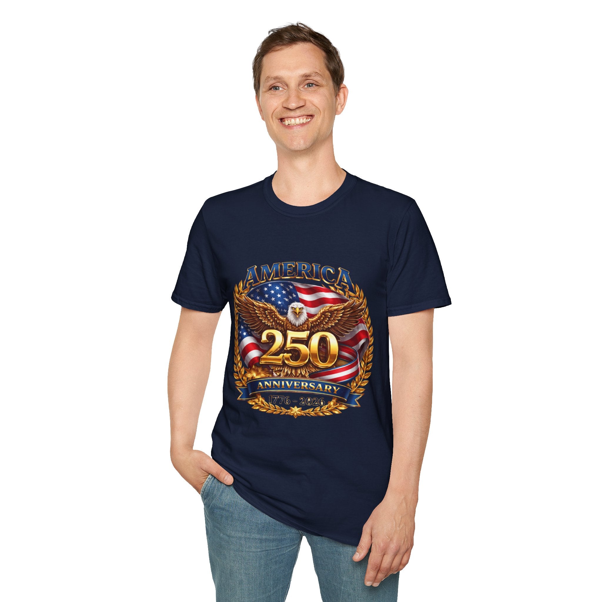 America 250th Anniversary T-Shirt — 1776–2026 Patriotic Eagle Tee