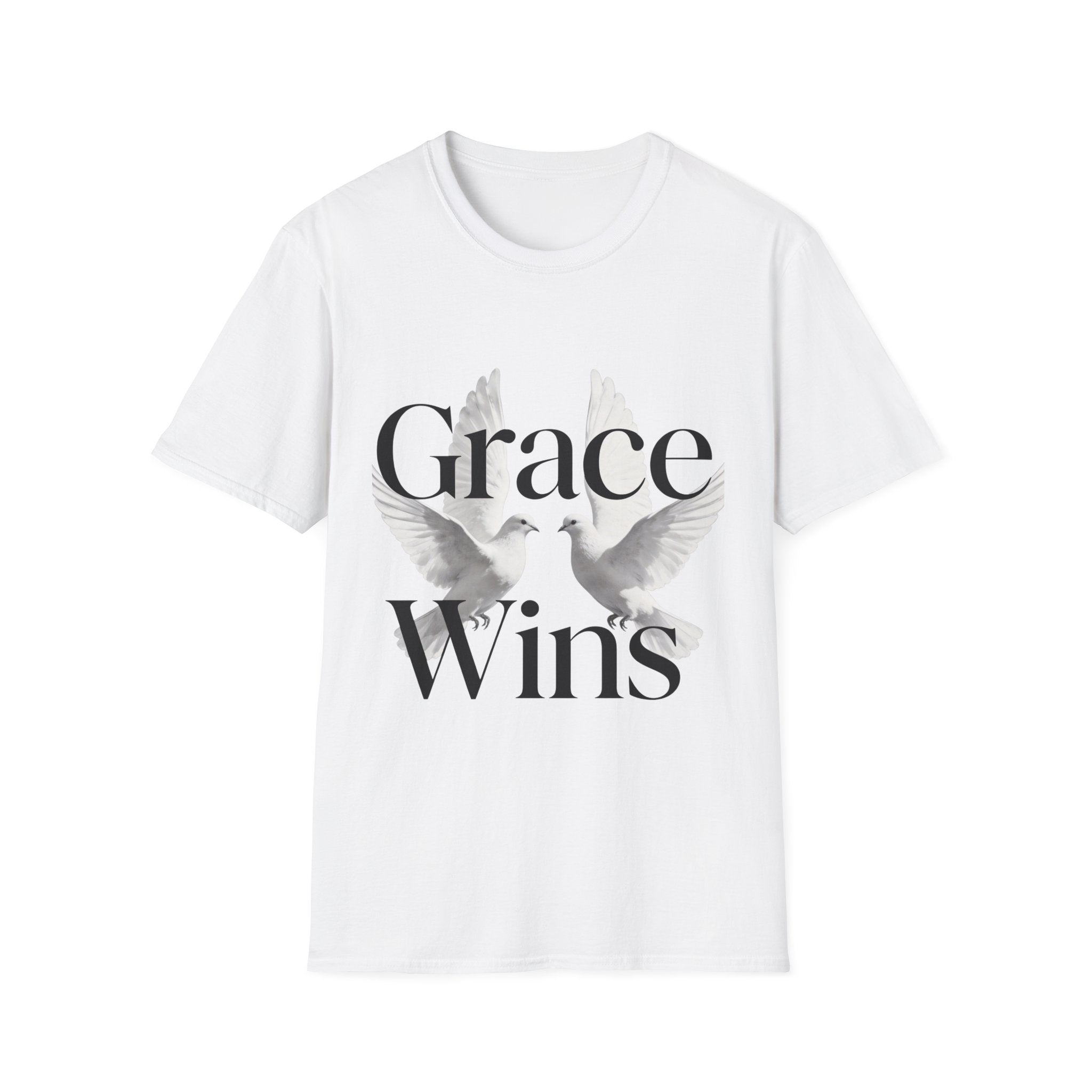 Grace Wins Doves Inspirational faith shirt