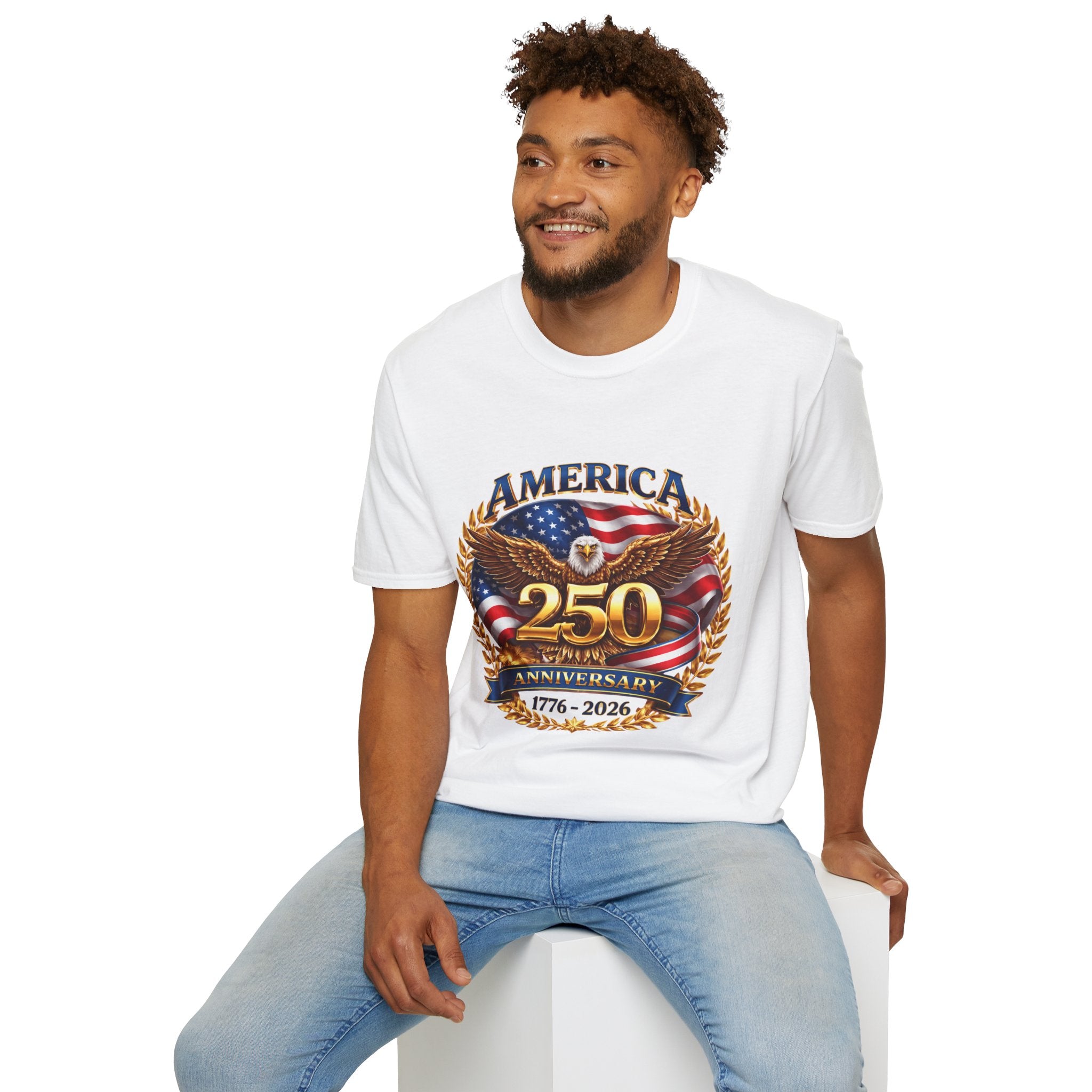 America 250th Anniversary T-Shirt — 1776–2026 Patriotic Eagle Tee