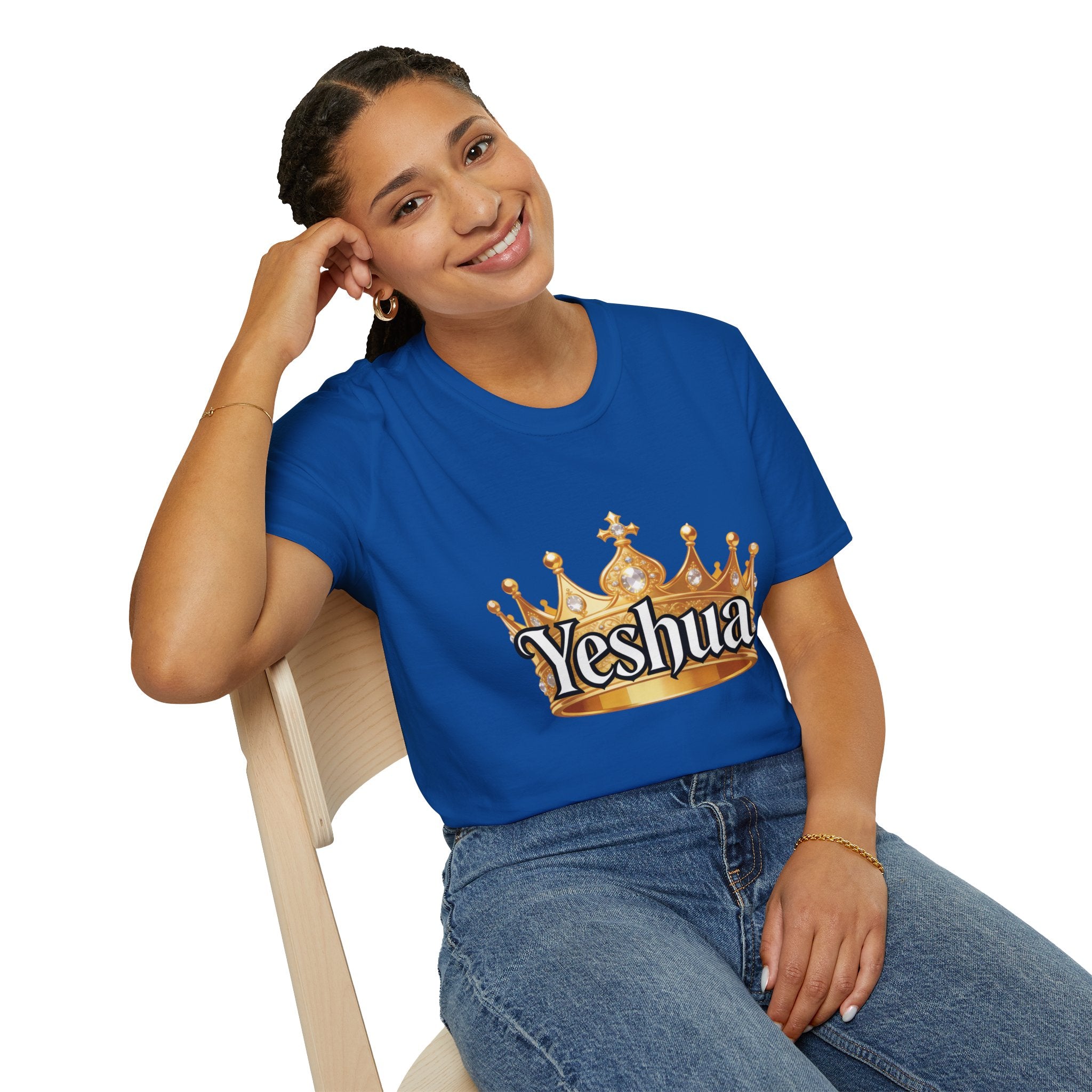 Yeshua Crown T-Shirt — Christian Faith Graphic Tee