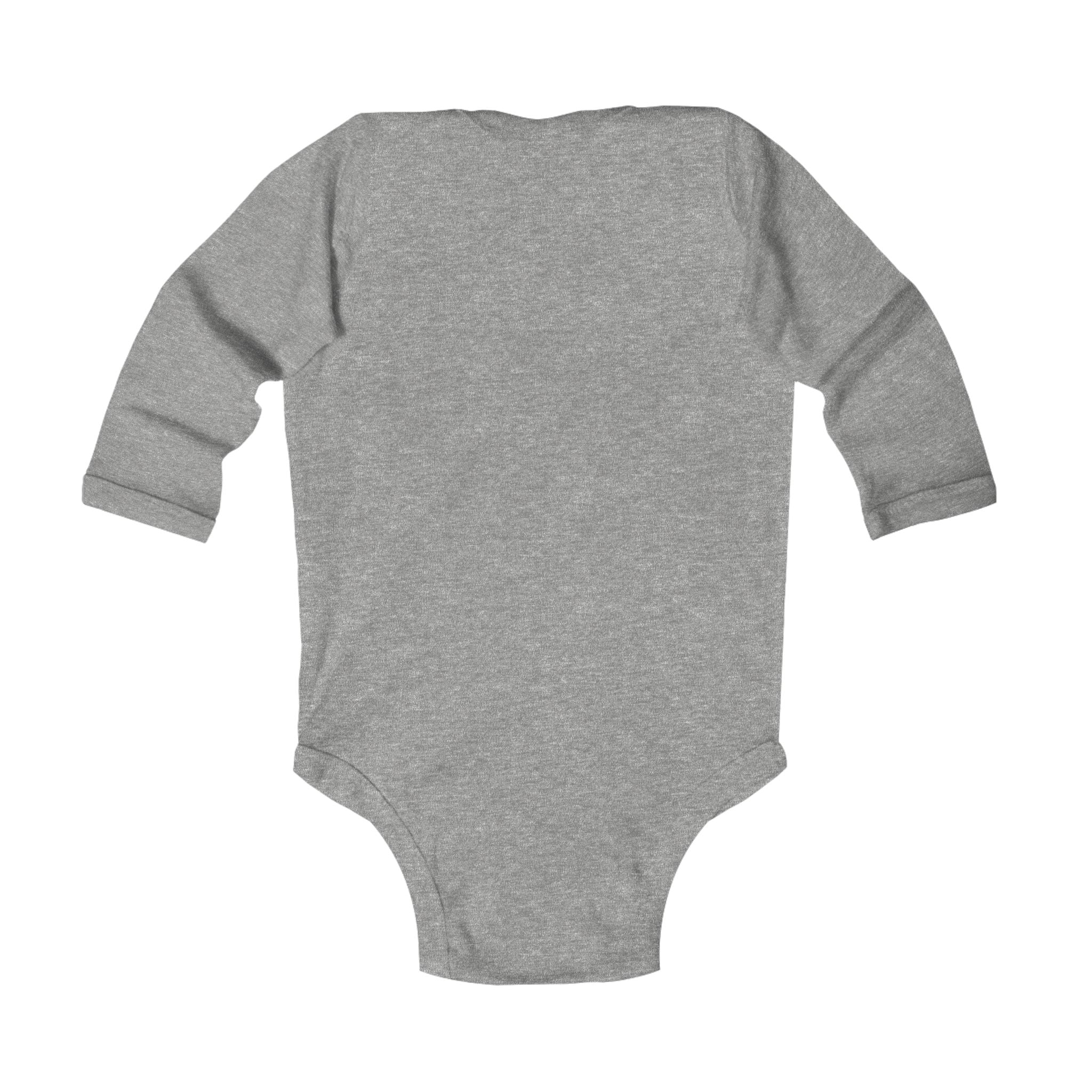 Infant Bodysuit - "God is Love" Long Sleeve Baby Onesie, Religious Christian Newborn Gift
