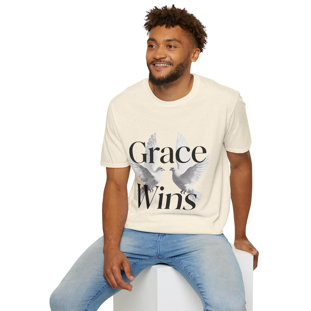 Grace Wins Doves Inspirational faith shirt