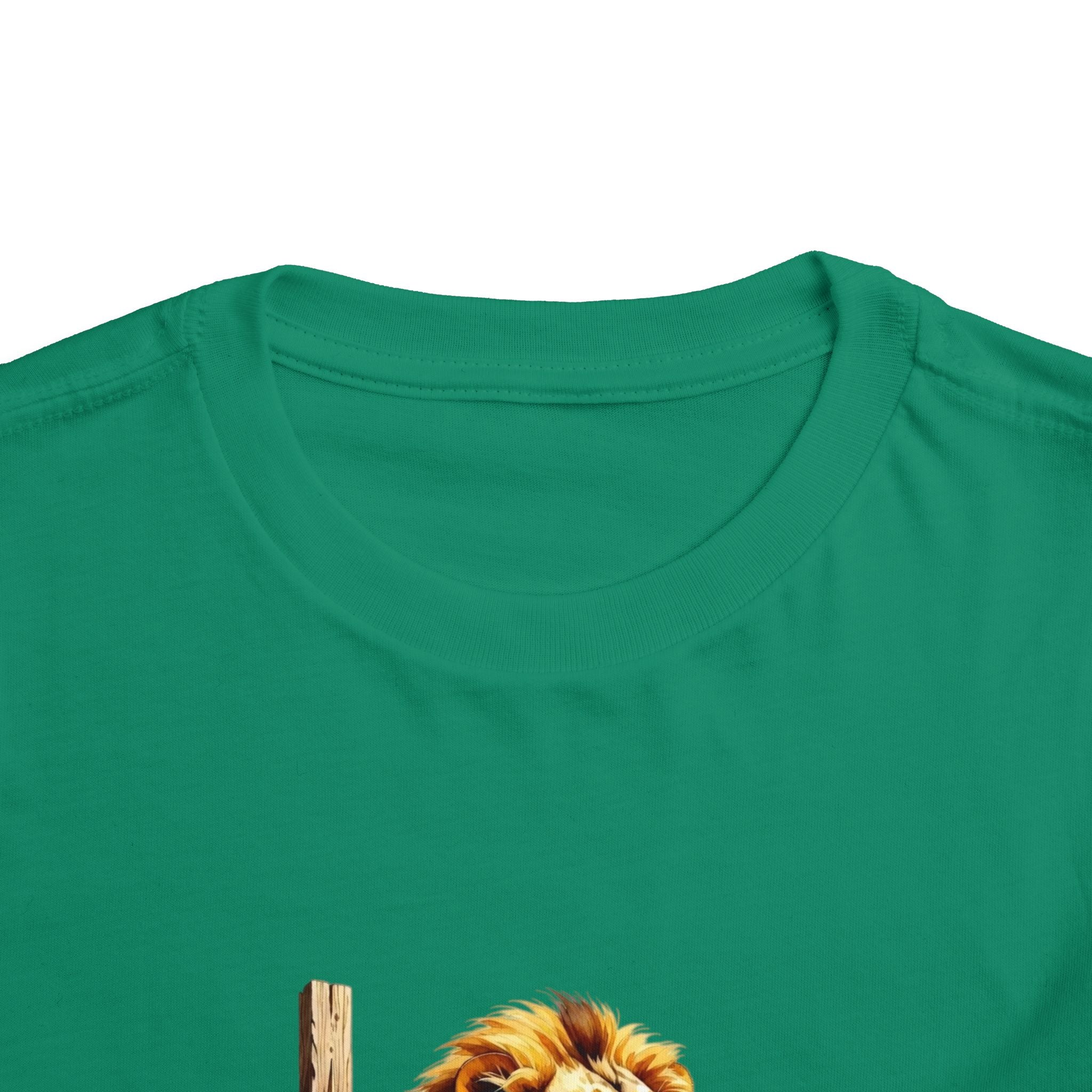 Child of Faith Toddler Tee — Lion & Cross Christian Kids Shirt