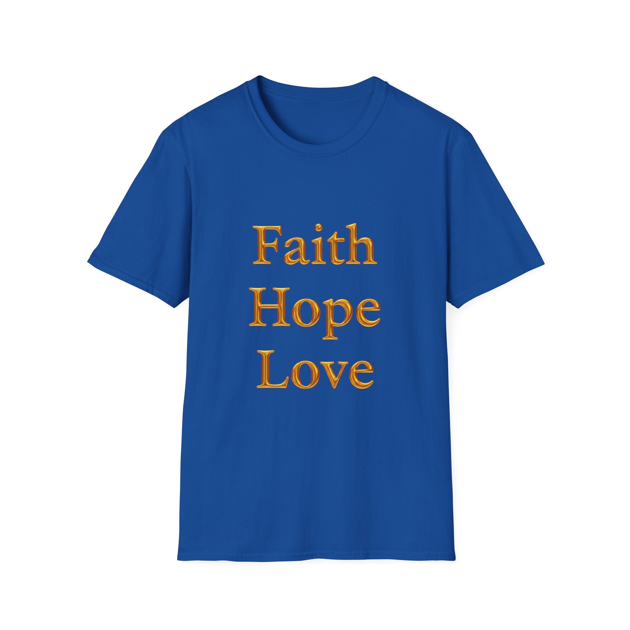 Faith Hope Love T-Shirt — Inspirational Christian Tee