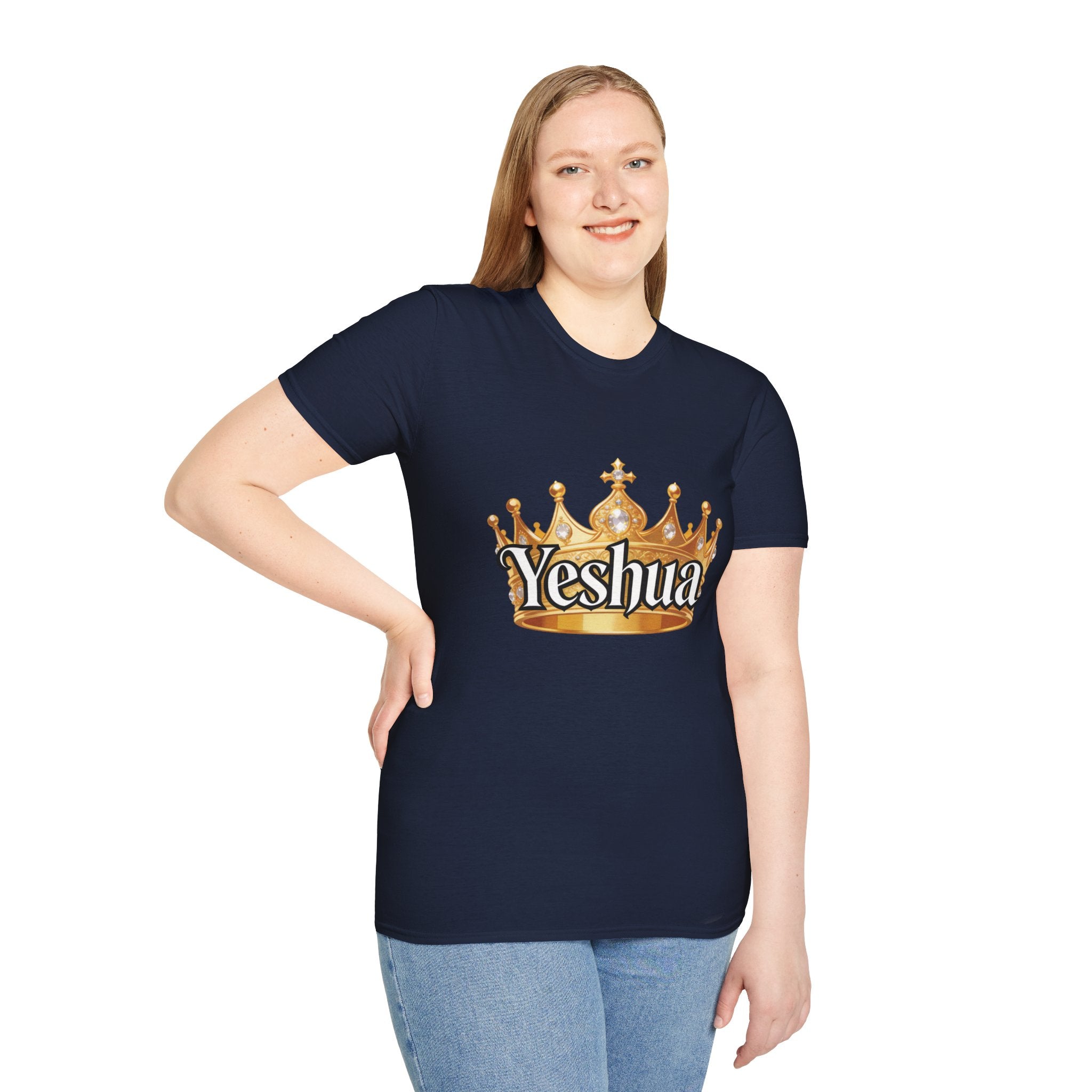 Yeshua Crown T-Shirt — Christian Faith Graphic Tee