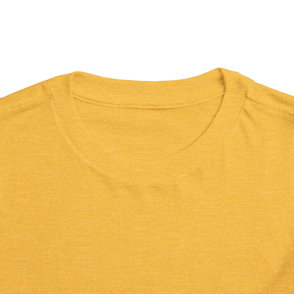 Toddler Tee — "God's Country" Gold Map Graphic