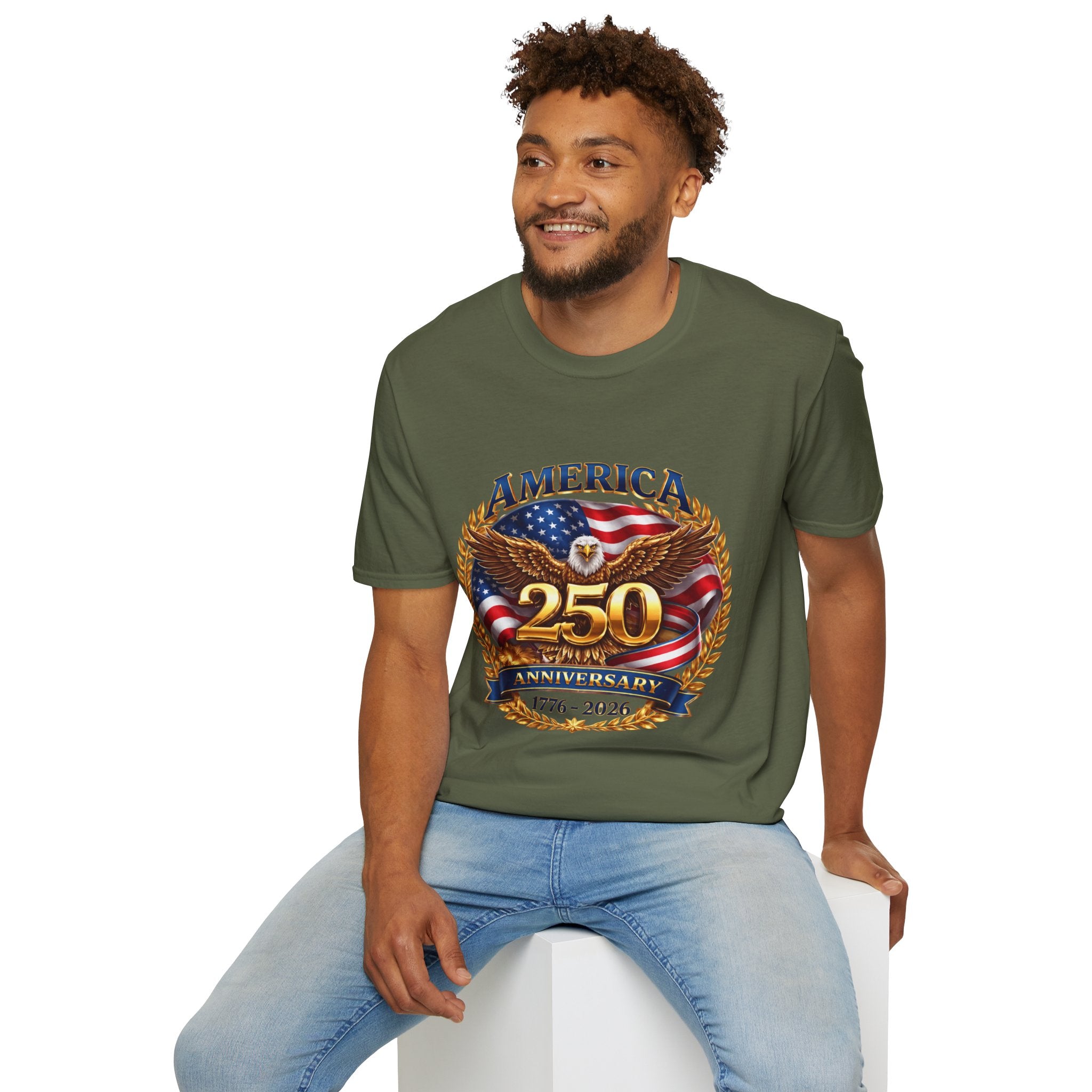 America 250th Anniversary T-Shirt — 1776–2026 Patriotic Eagle Tee