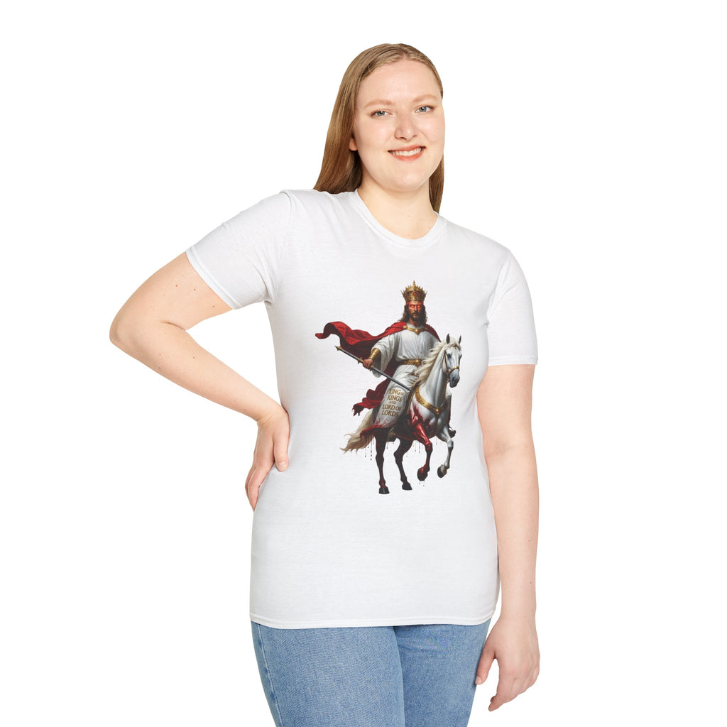 Jesus on a White Horse T-Shirt — Regal Historical Graphic Tee