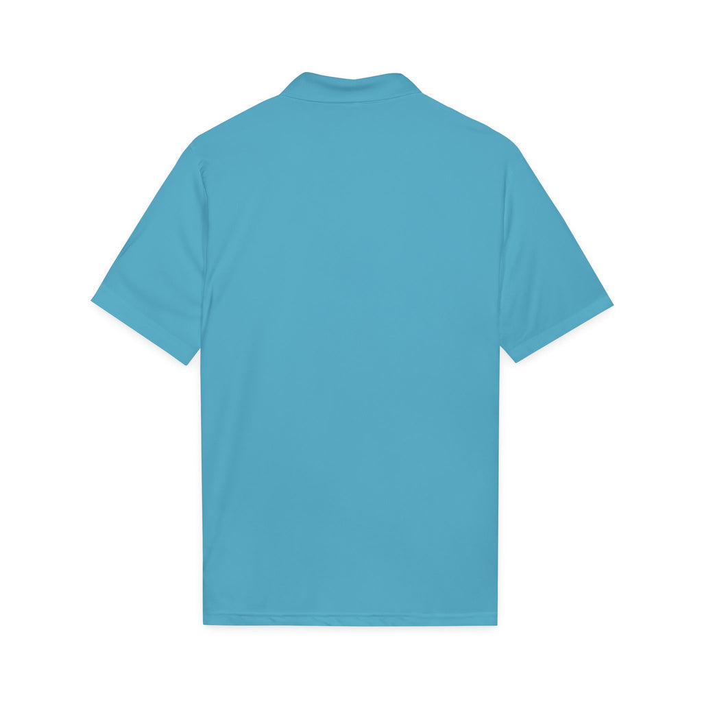 His Life Polo Shirt — Christian Cross Faith Logo Embroidered Polo