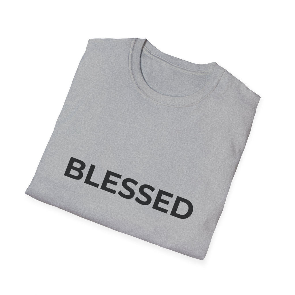 Blessed T-Shirt — Minimal Faith Graphic Tee
