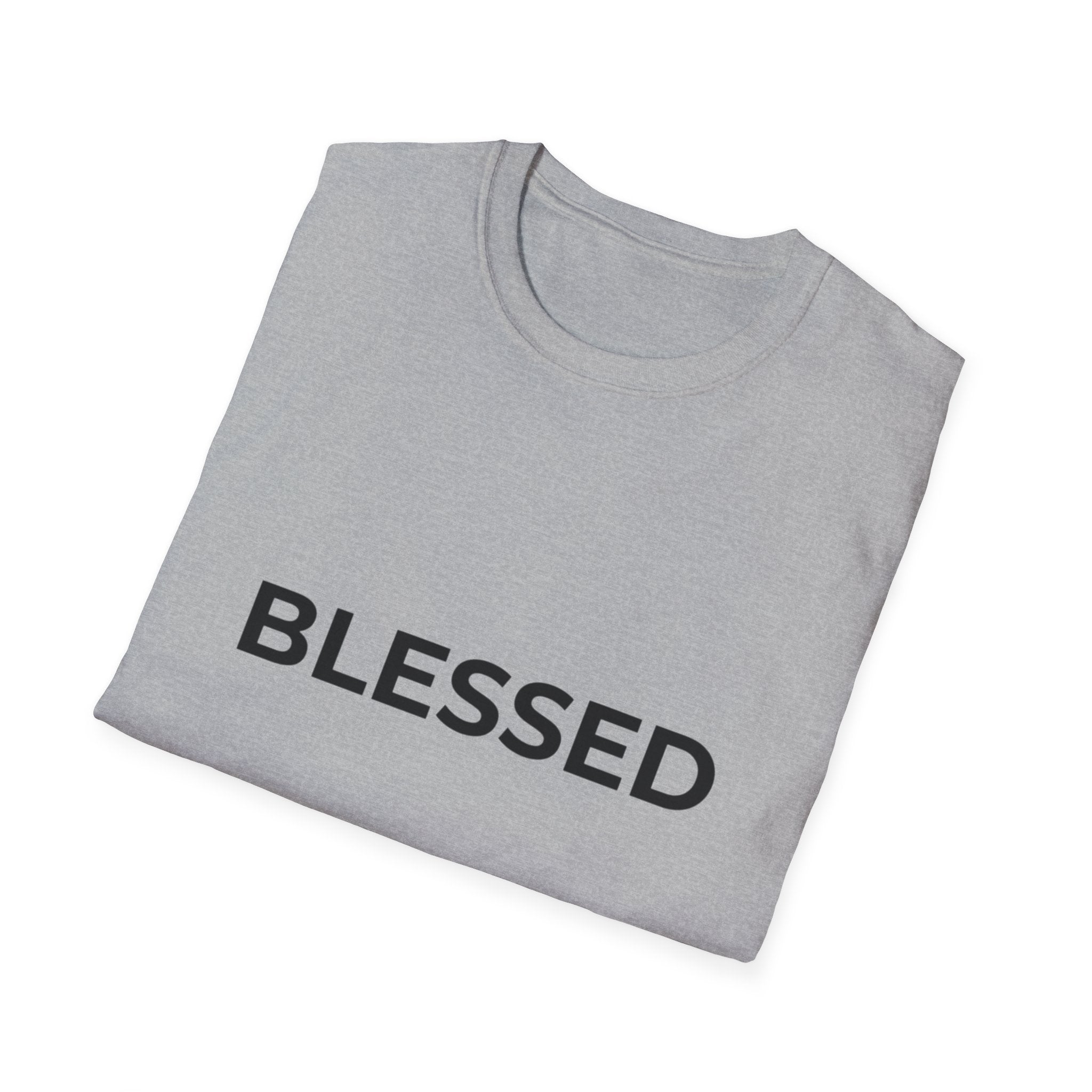 Blessed T-Shirt — Minimal Faith Graphic Tee