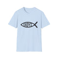 Christian Ichthys Fish T‑Shirt — IXΘΥΣ Symbol Faith Tee