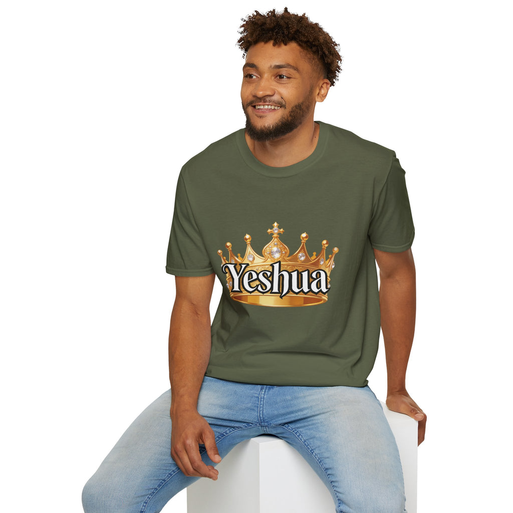 Yeshua Crown T-Shirt — Christian Faith Graphic Tee