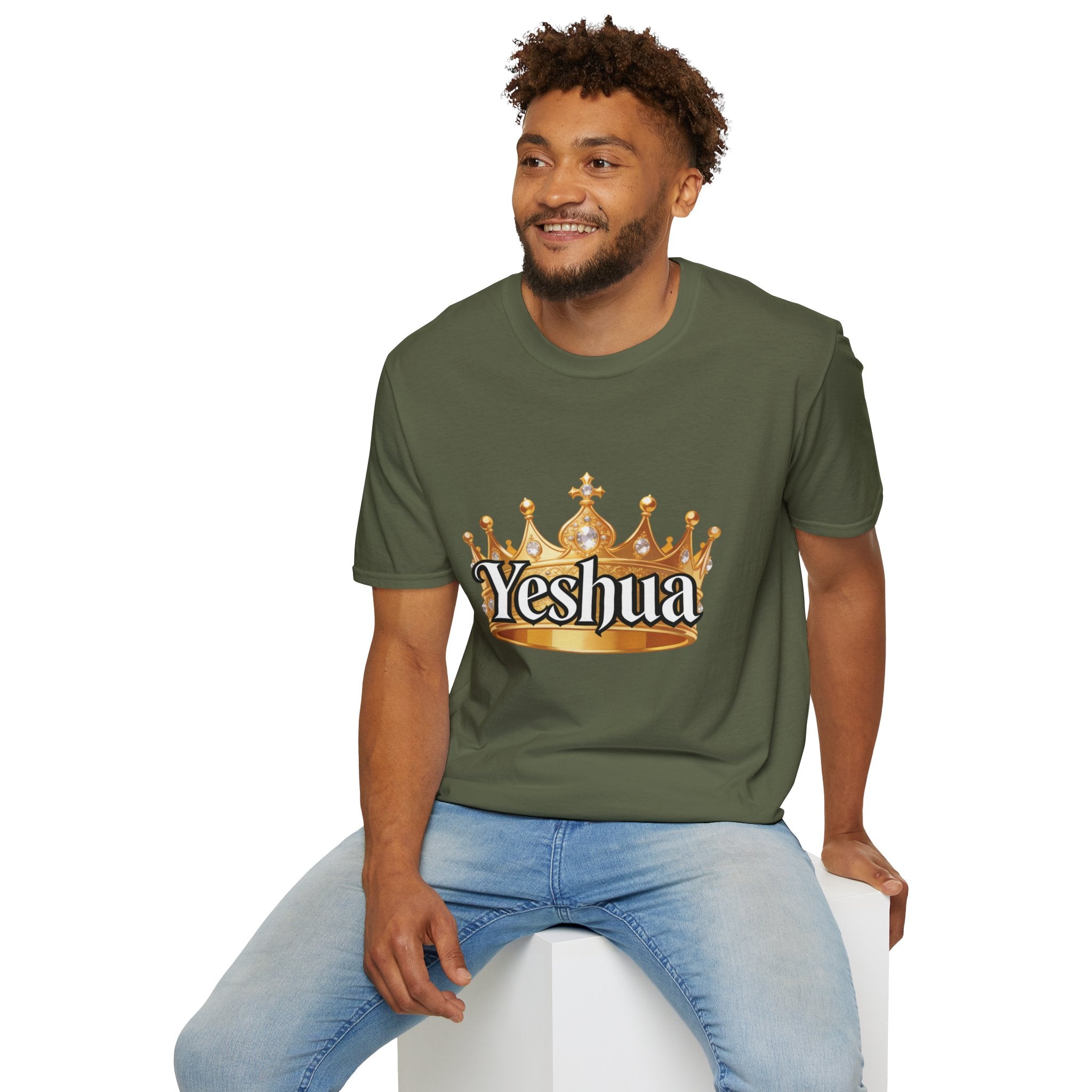 Yeshua Crown T-Shirt — Christian Faith Graphic Tee