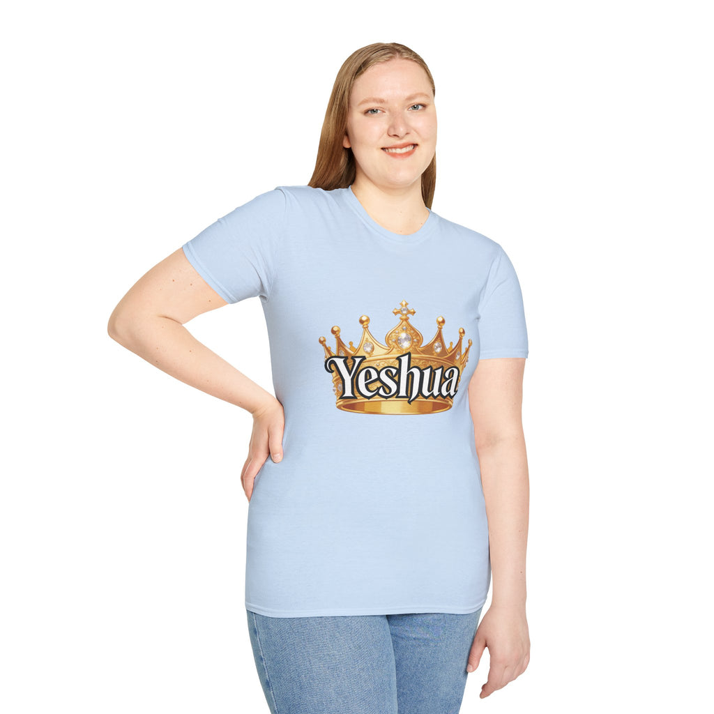 Yeshua Crown T-Shirt — Christian Faith Graphic Tee