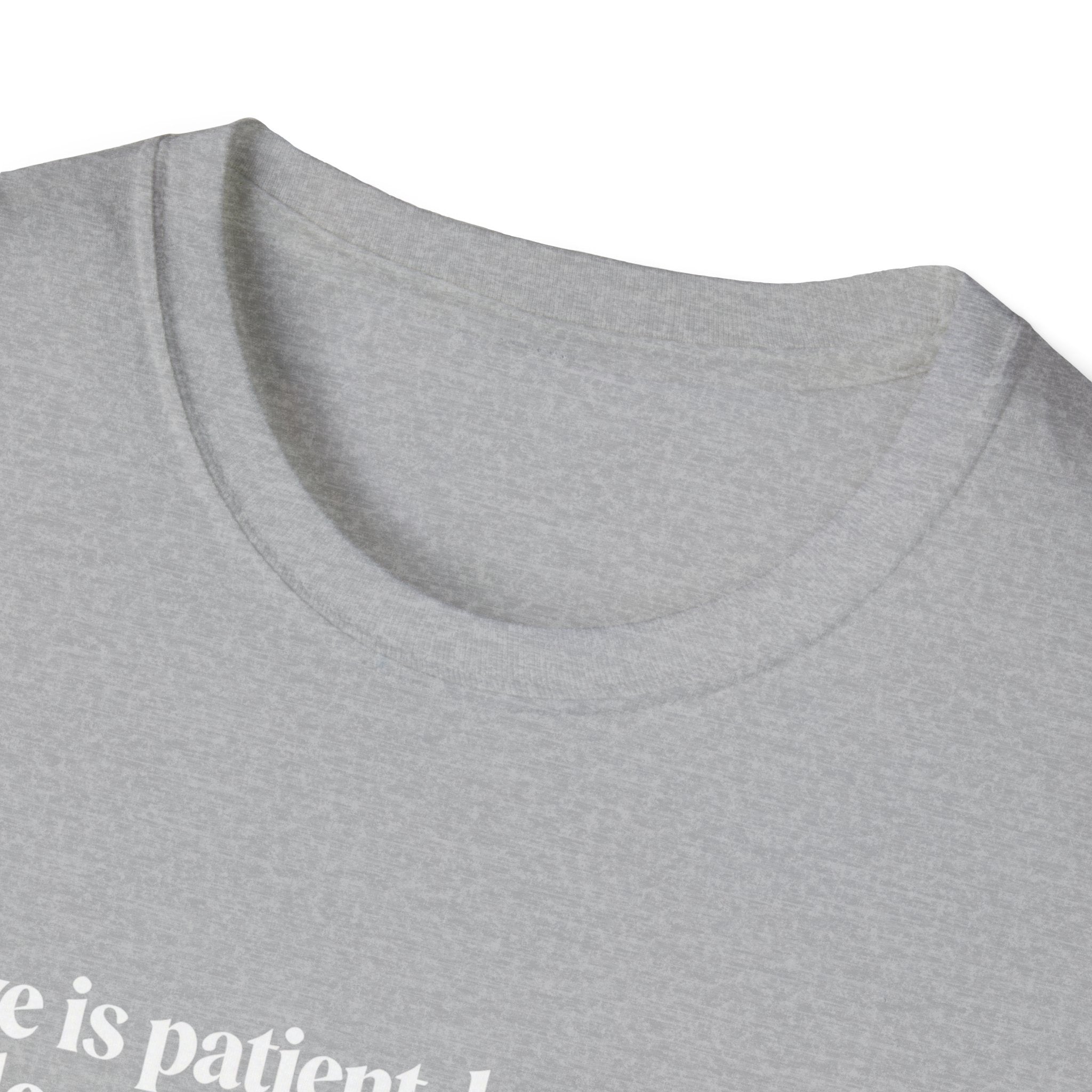 Love Is Patient Tee — 1 Corinthians 13 Inspirational Christian T-Shirt
