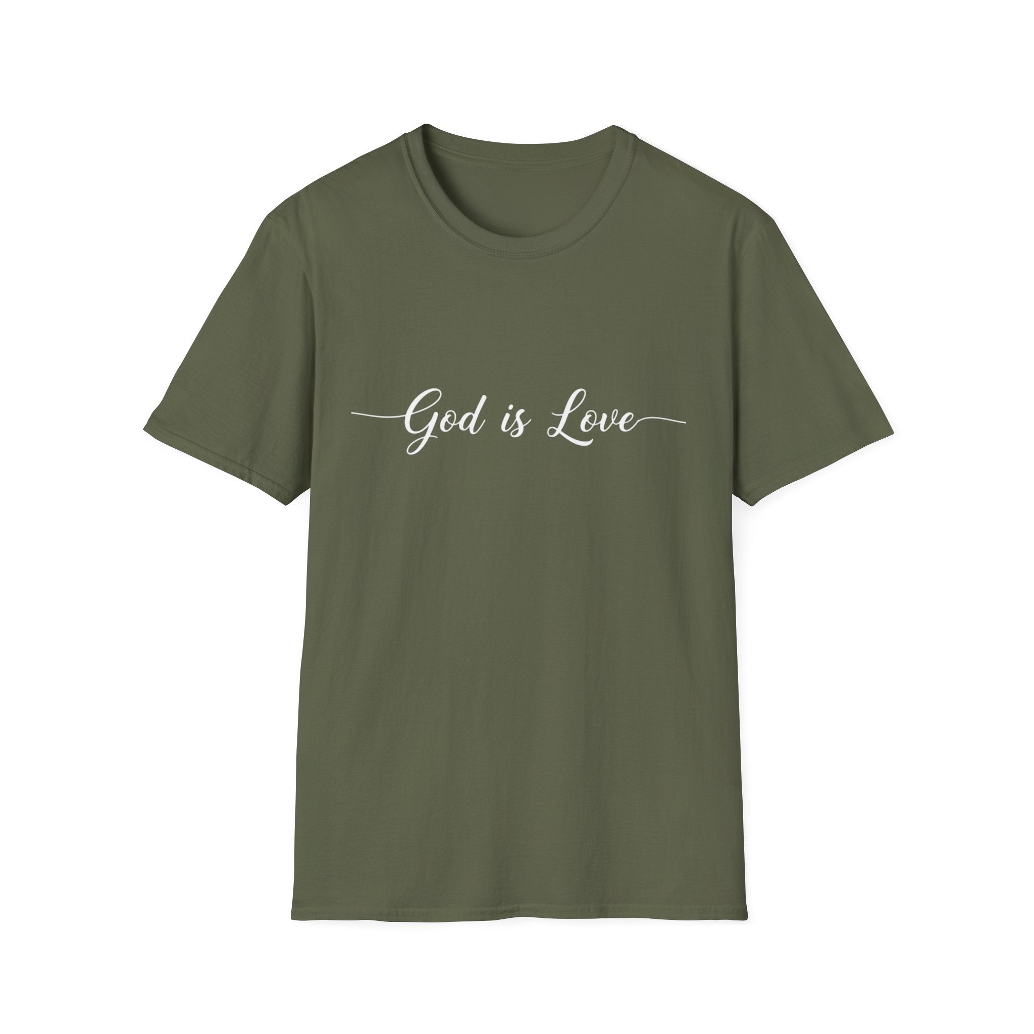God Is Love T-Shirt — Faith-Based Christian Tee, Inspirational Scripture Shirt