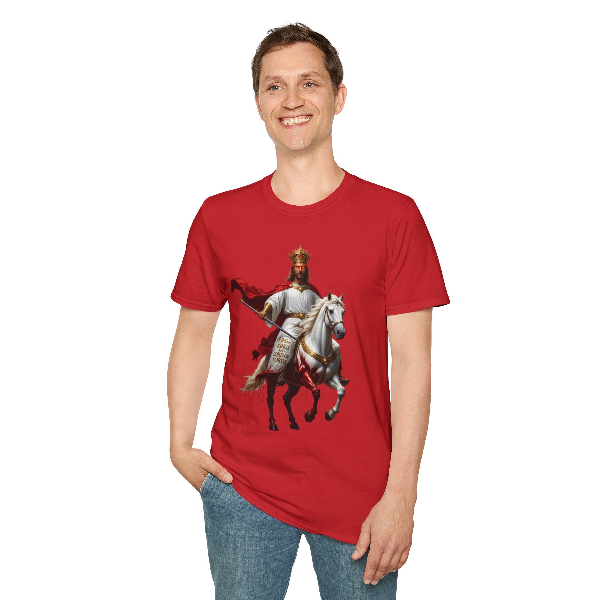 Jesus on a White Horse T-Shirt — Regal Historical Graphic Tee