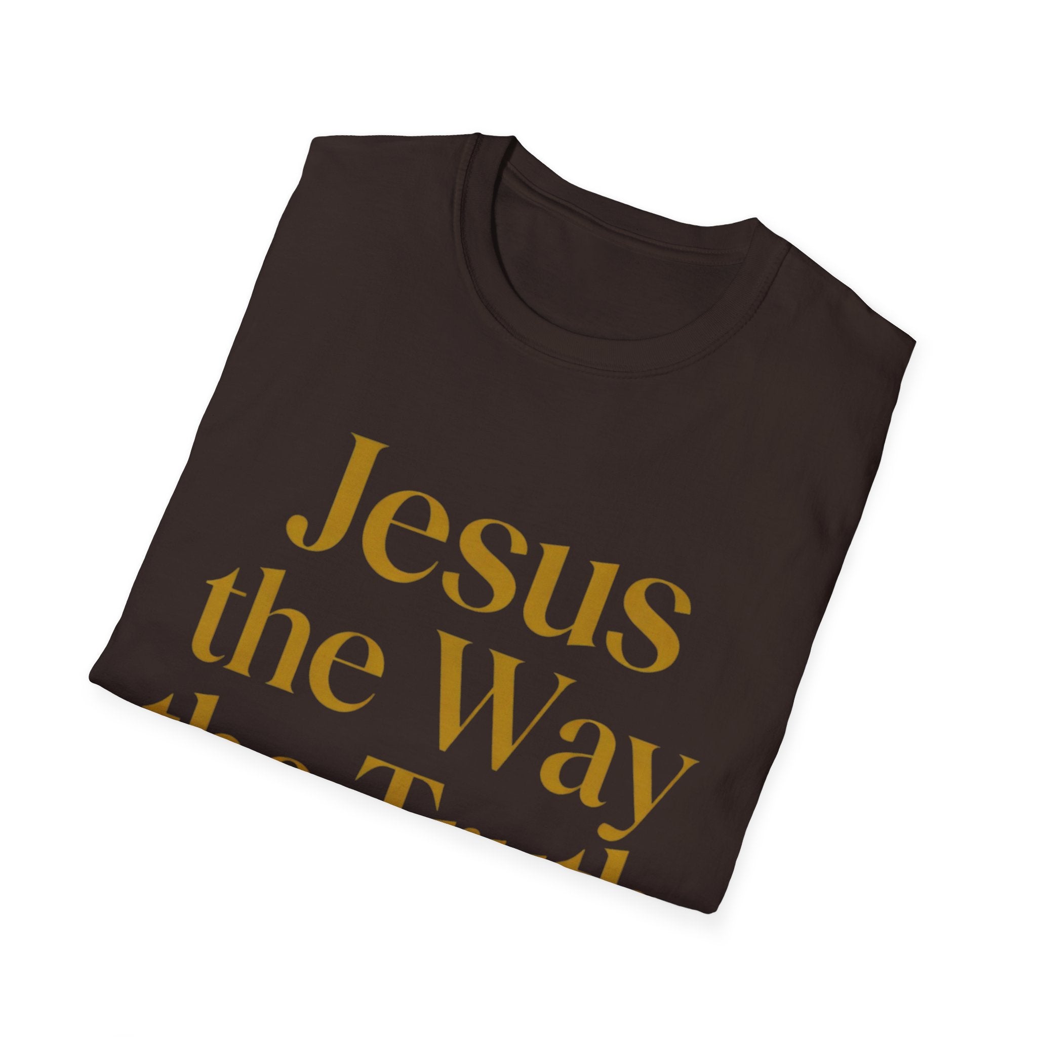 Jesus the Way the Truth the Life T-Shirt — Christian Faith Tee