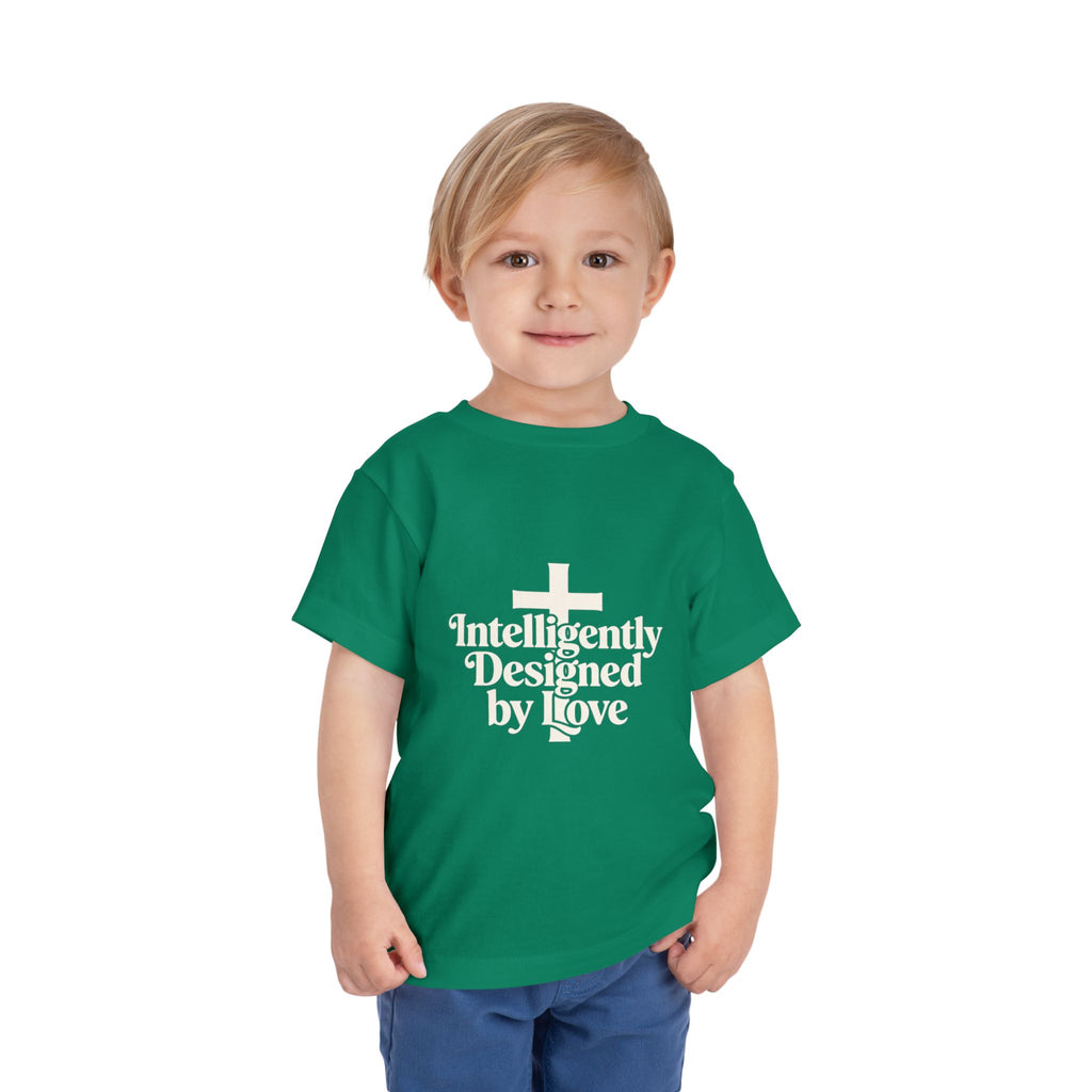 Toddler Tee — "Intelligently Designed by Love" Toddler Shirt
