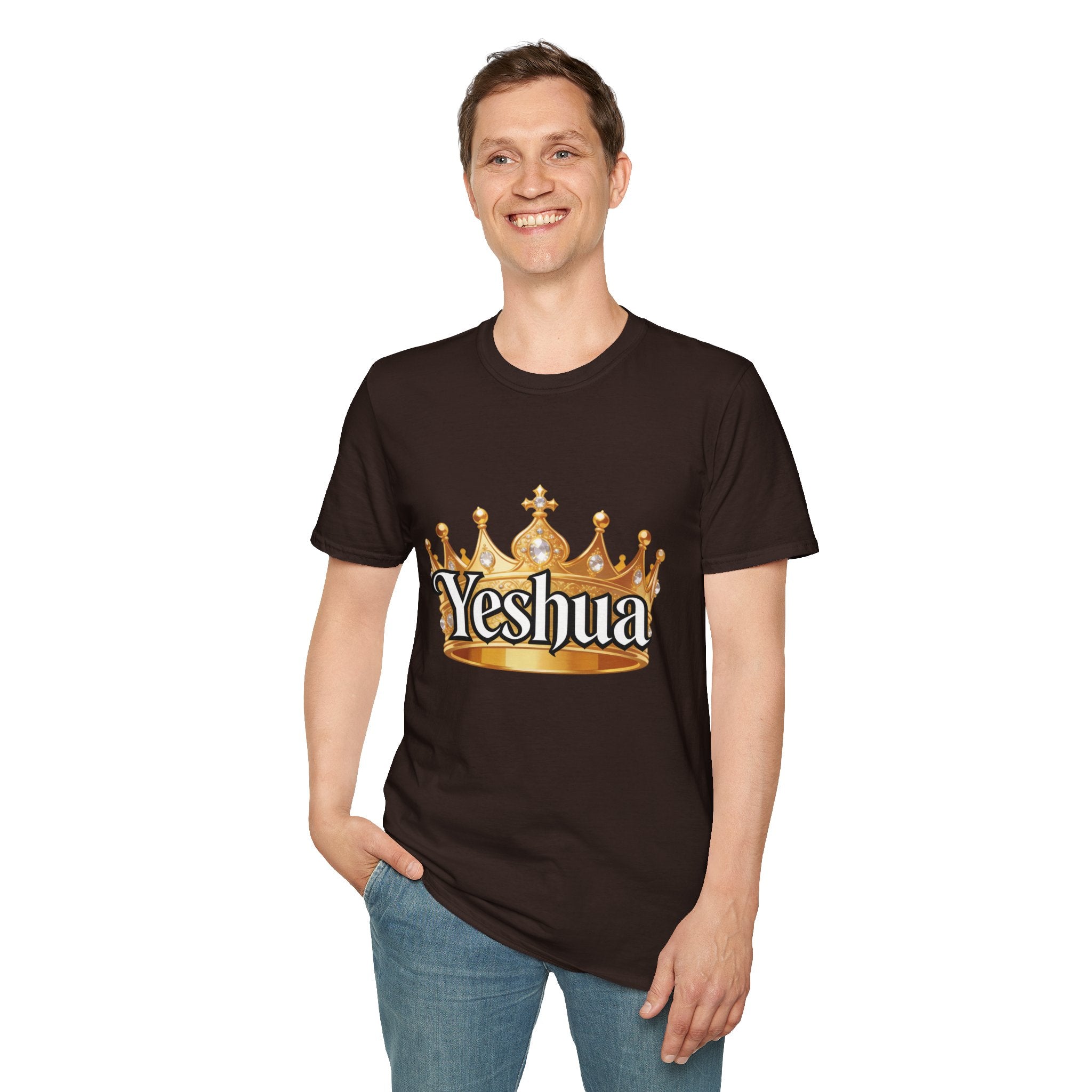 Yeshua Crown T-Shirt — Christian Faith Graphic Tee