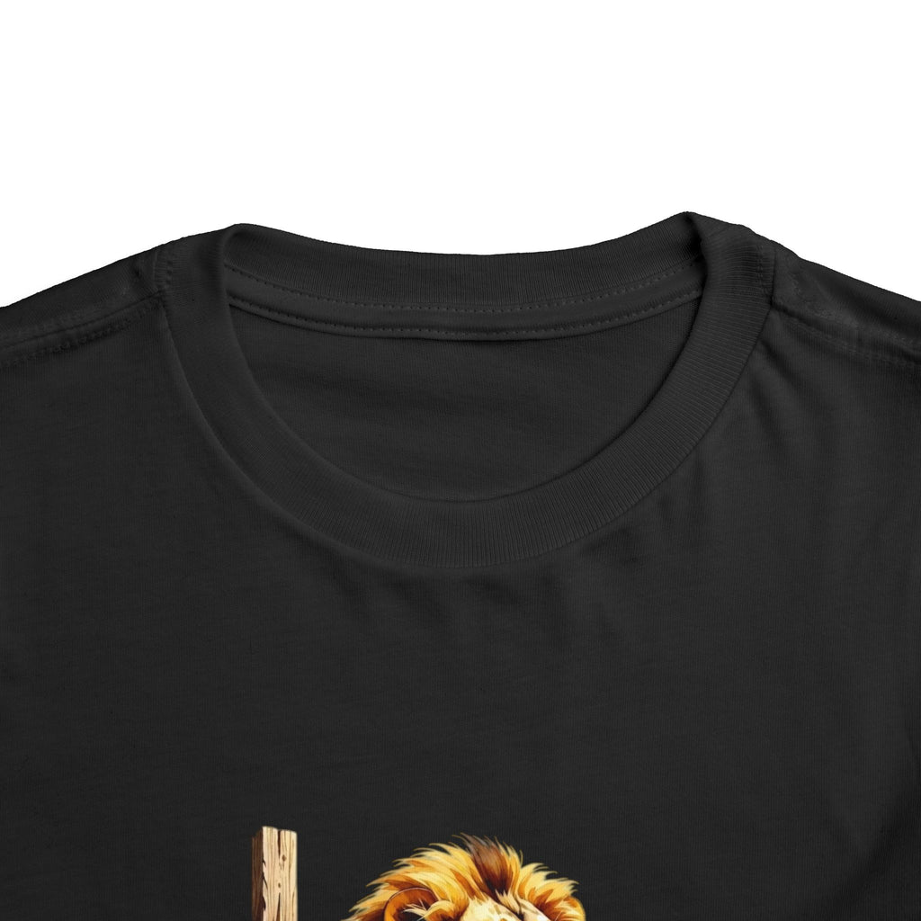 Child of Faith Toddler Tee — Lion & Cross Christian Kids Shirt