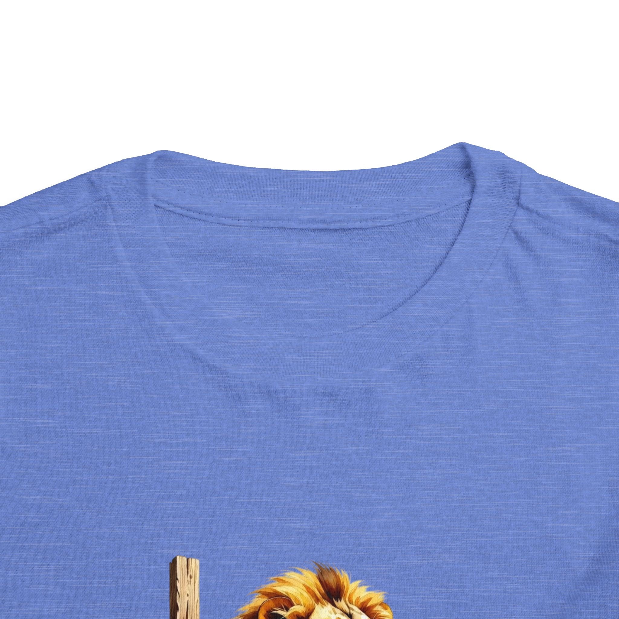 Child of Faith Toddler Tee — Lion & Cross Christian Kids Shirt