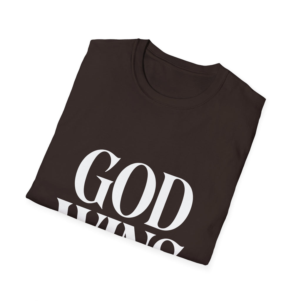 God Wins T-Shirt — Inspirational Christian Faith Tee
