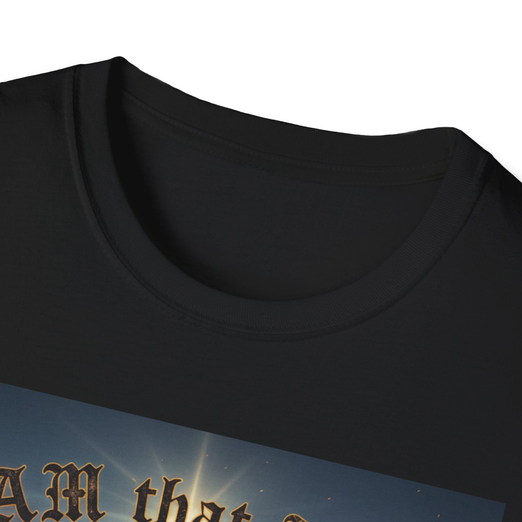 I AM That I AM T‑Shirt — Burning Bush Biblical Faith Graphic Tee