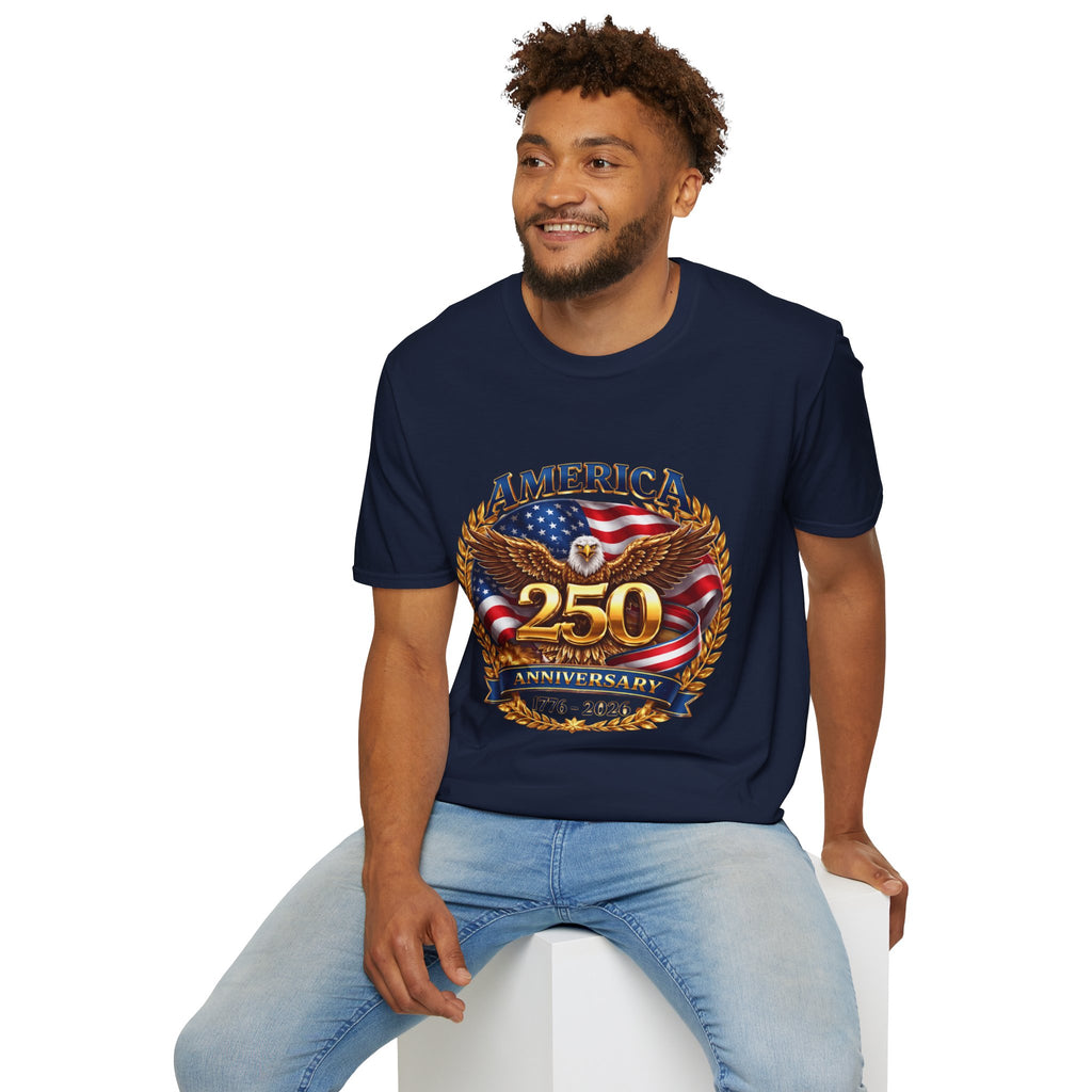 America 250th Anniversary T-Shirt — 1776–2026 Patriotic Eagle Tee