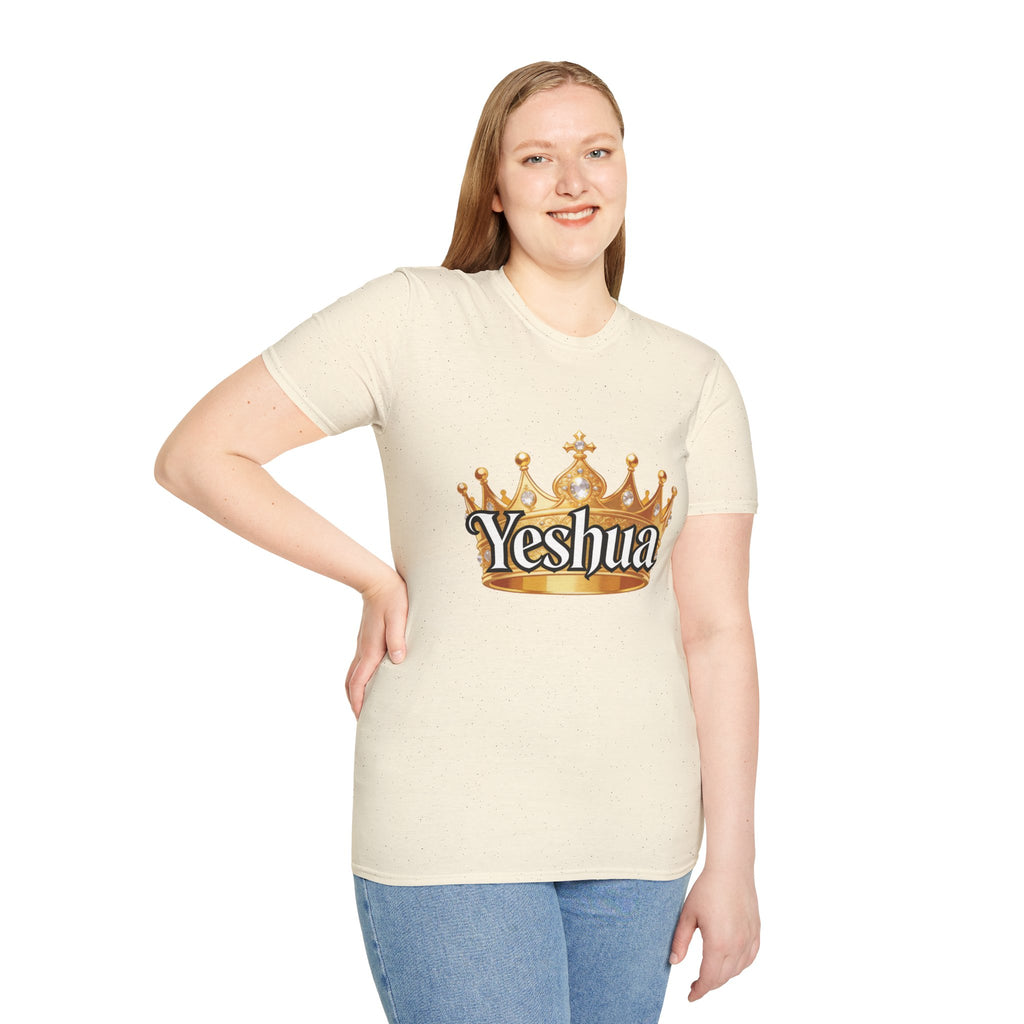 Yeshua Crown T-Shirt — Christian Faith Graphic Tee