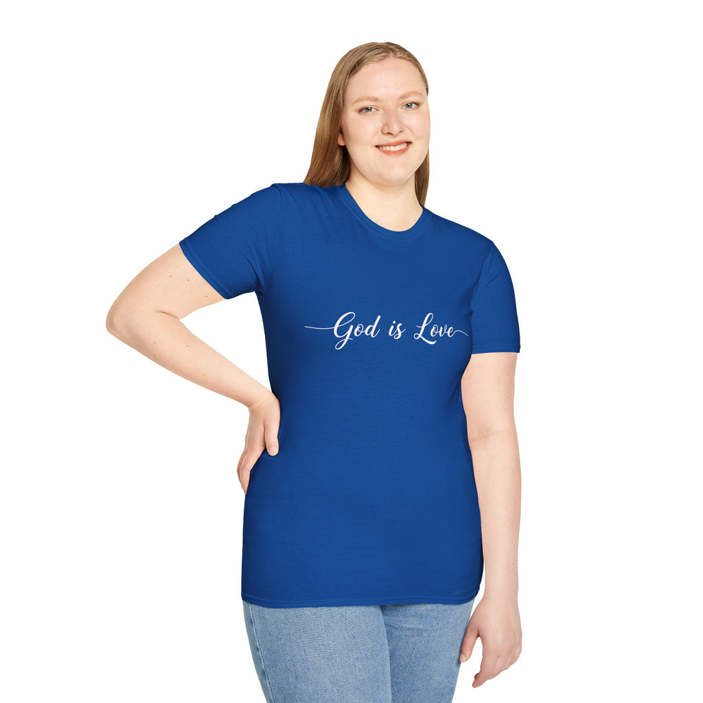 God Is Love T-Shirt — Faith-Based Christian Tee, Inspirational Scripture Shirt