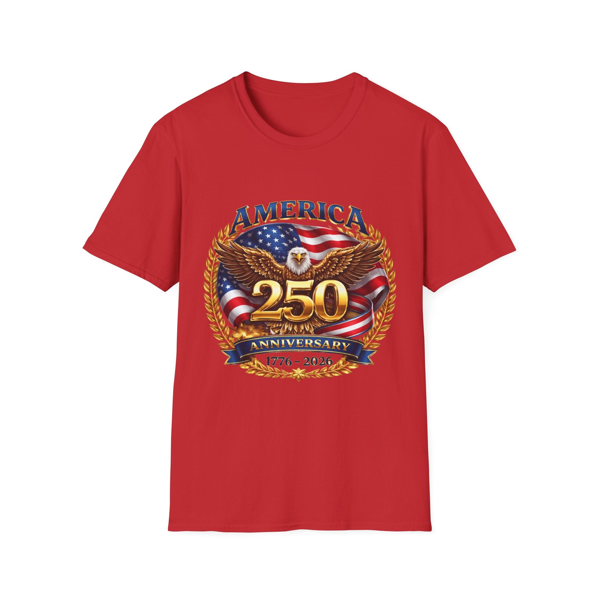 America 250th Anniversary T-Shirt — 1776–2026 Patriotic Eagle Tee