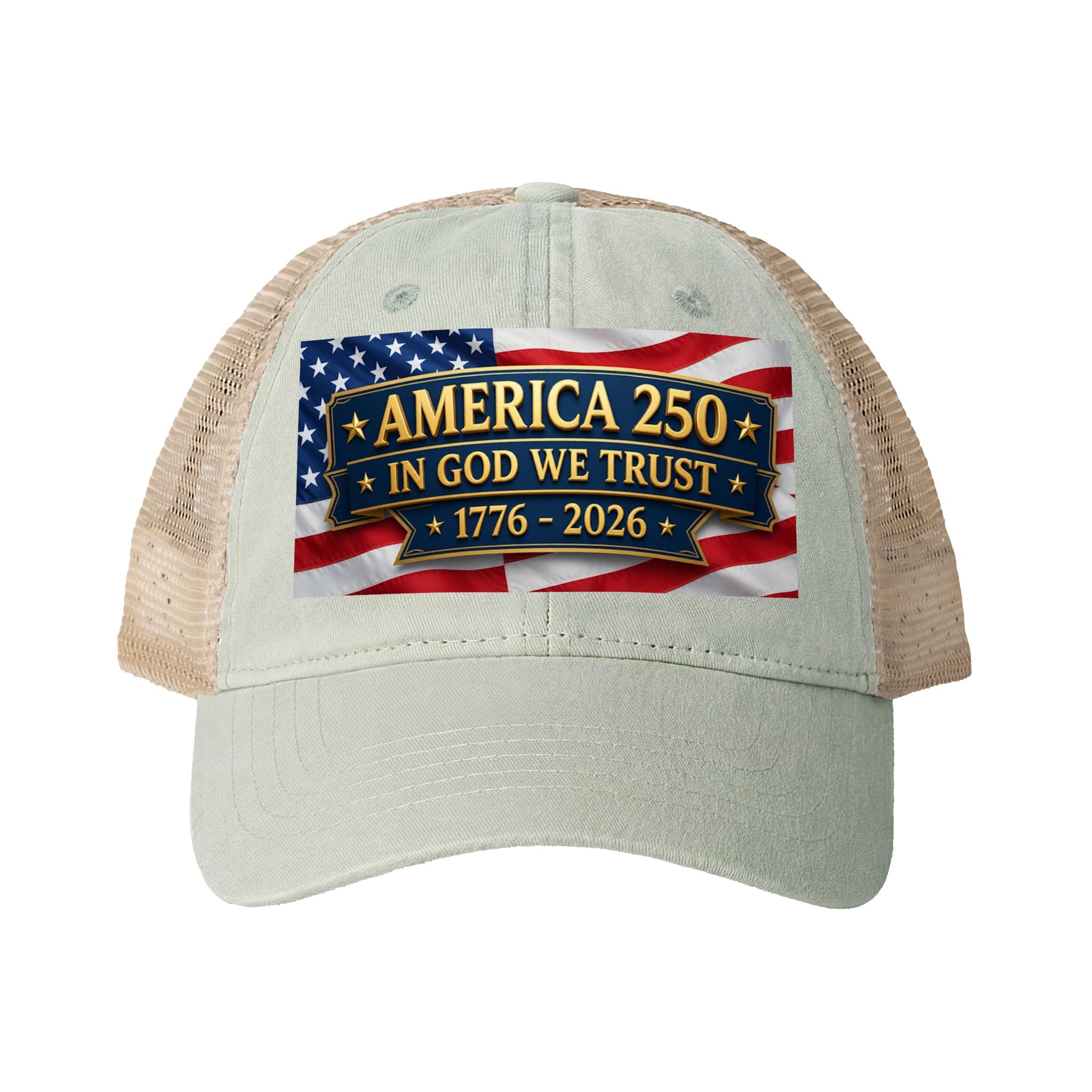 Women's Washed Mesh-Back Cap
