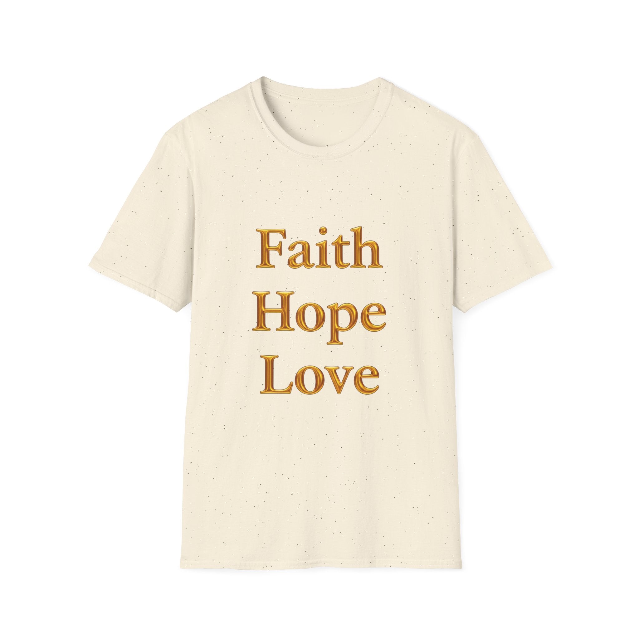 Faith Hope Love T-Shirt — Inspirational Christian Tee