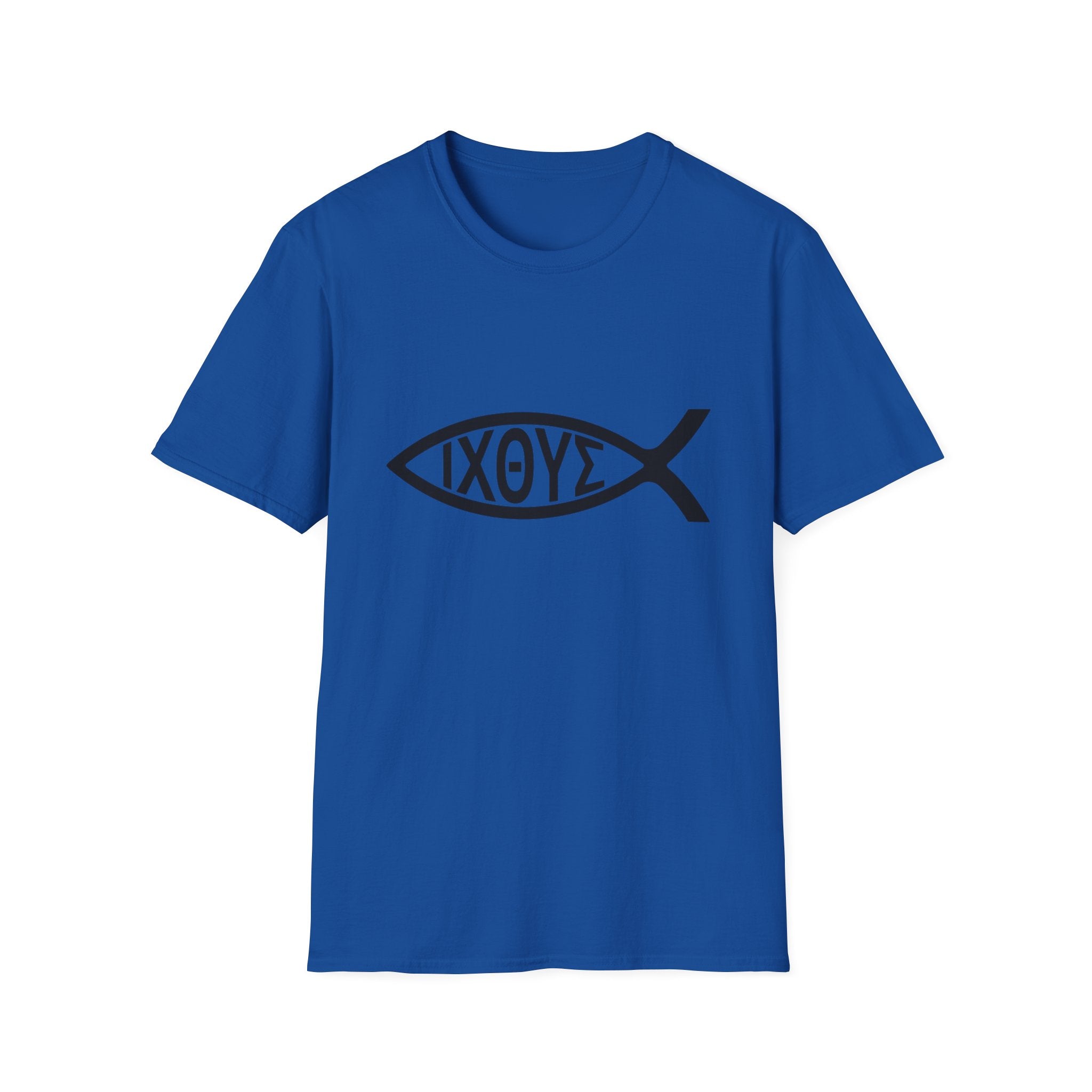 Christian Ichthys Fish T‑Shirt — IXΘΥΣ Symbol Faith Tee