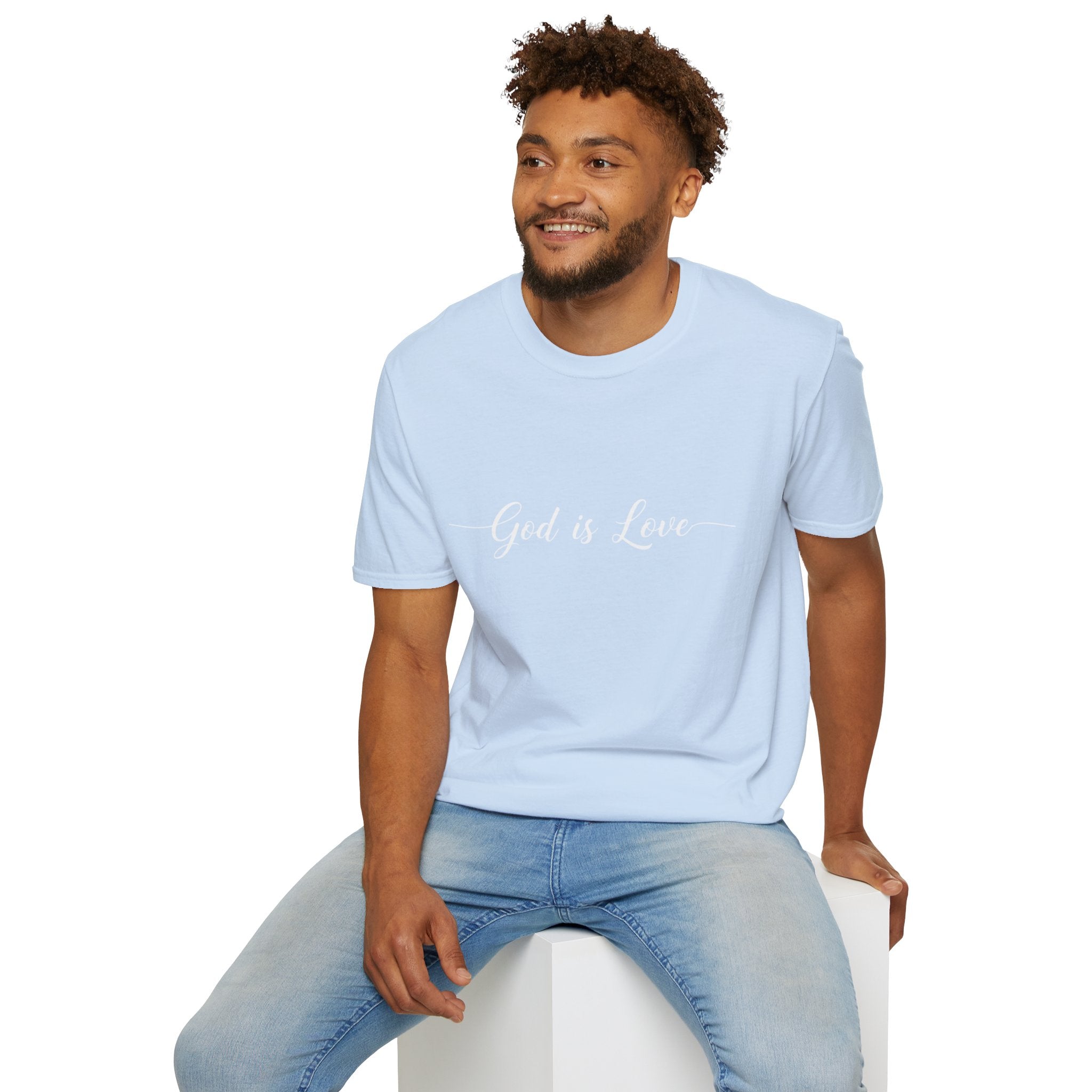 God Is Love T-Shirt — Faith-Based Christian Tee, Inspirational Scripture Shirt