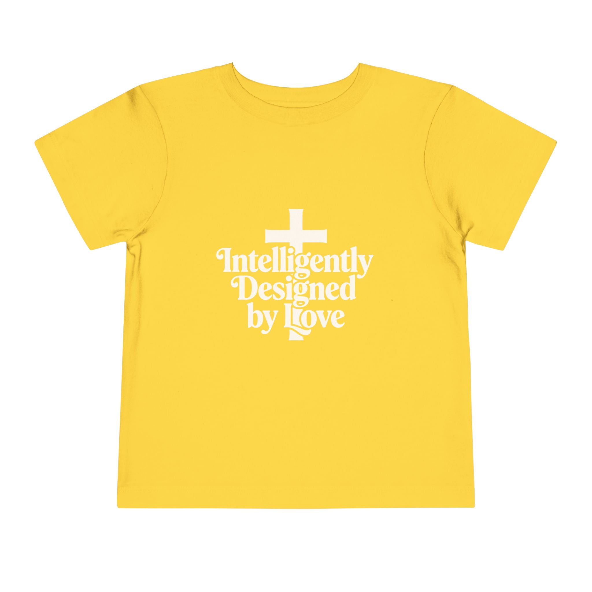 Toddler Tee — "Intelligently Designed by Love" Toddler Shirt
