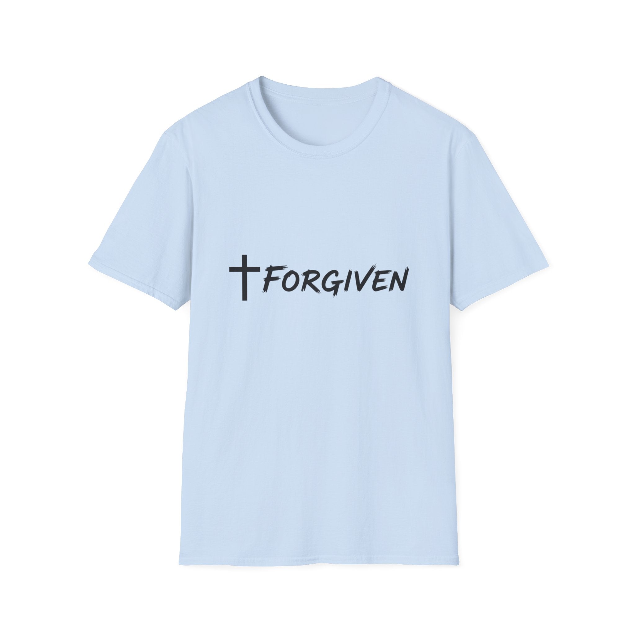 Forgiven Cross T-Shirt — Christian Faith Inspirational Tee